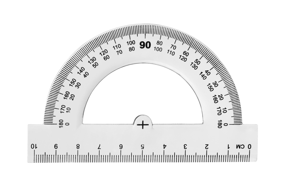 KATOMIERZ Grand 180 degrees Protractor